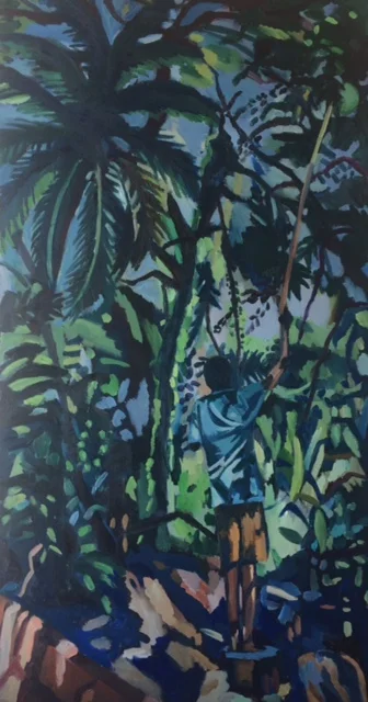 Picking Breadfruit