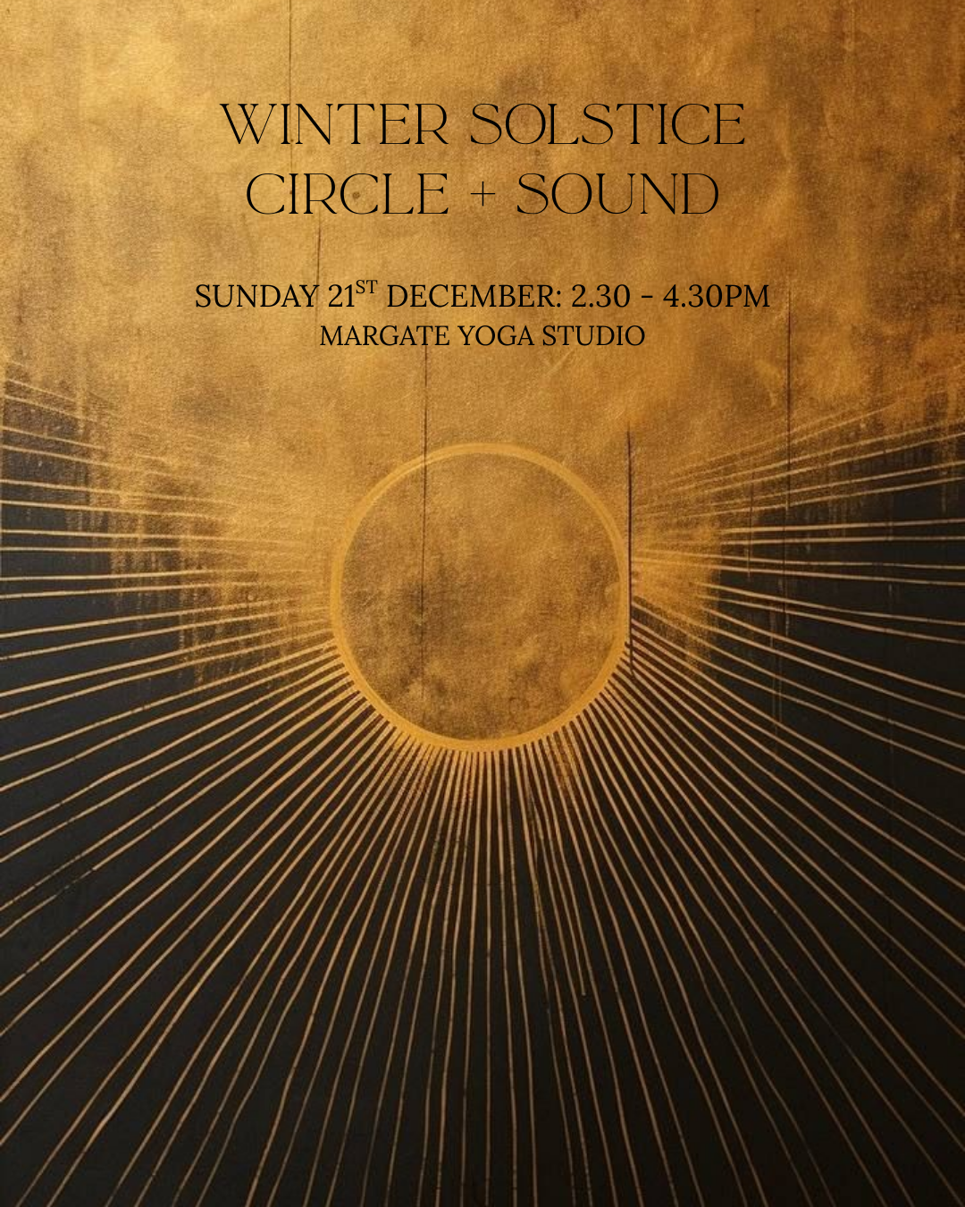 Winter Solstice Circle + Sound with Laura Gilbert