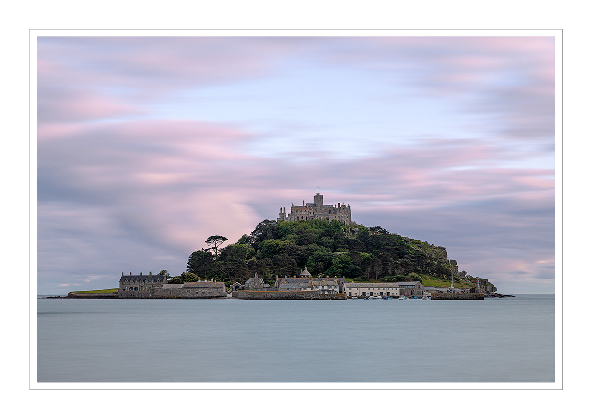 Evening at St Michael's Mount.