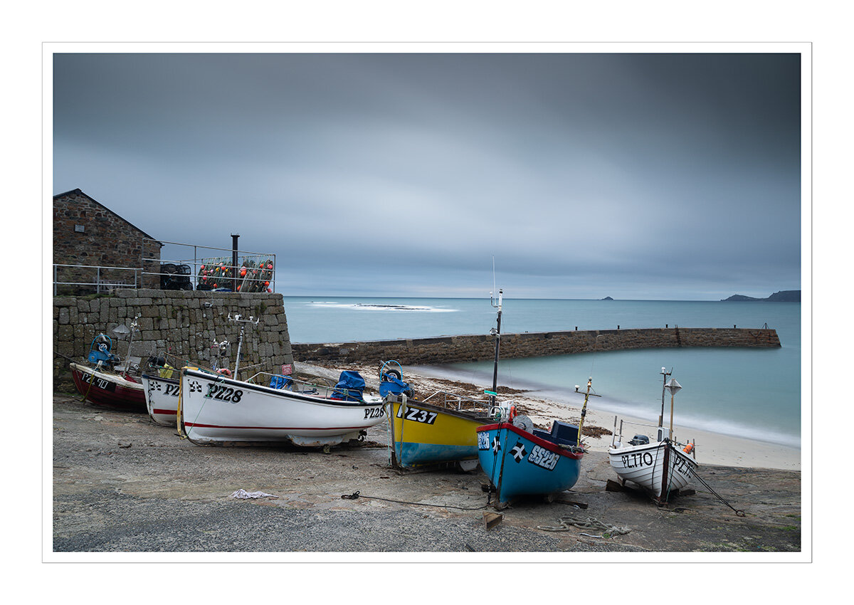 Fishing boats at Sennen Cove
