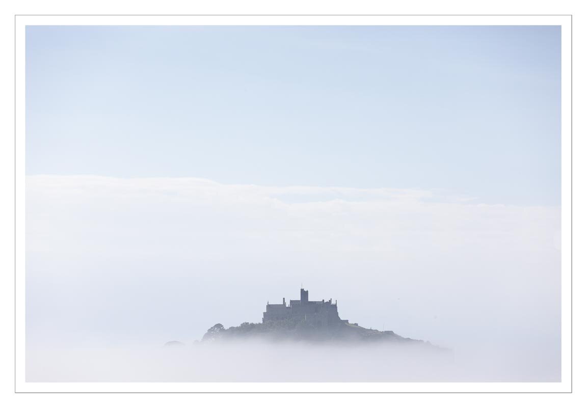 St Michael's Mount in the mist