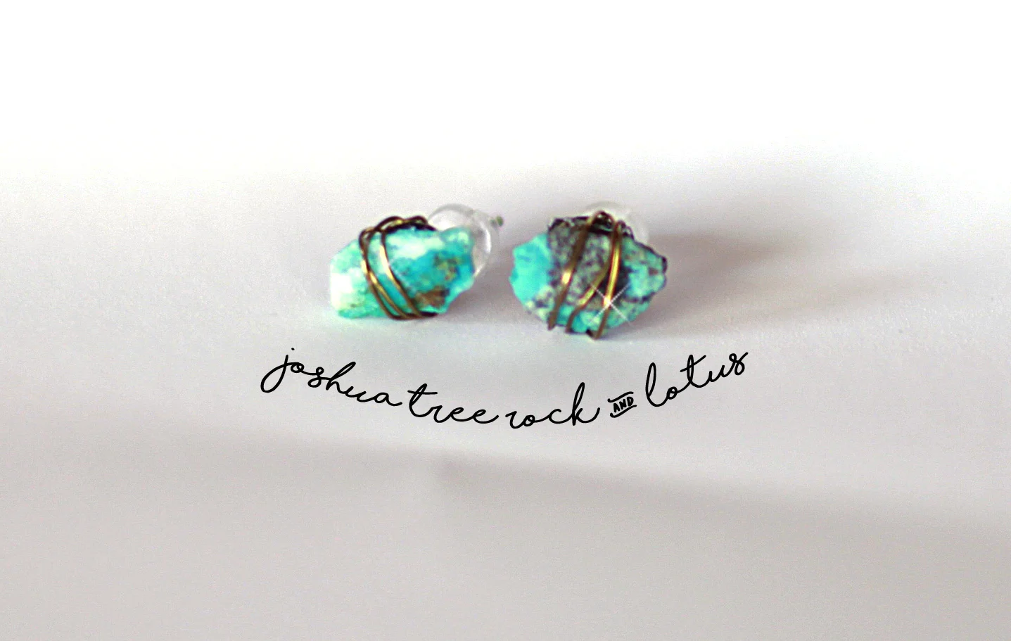 healing stone earrings
