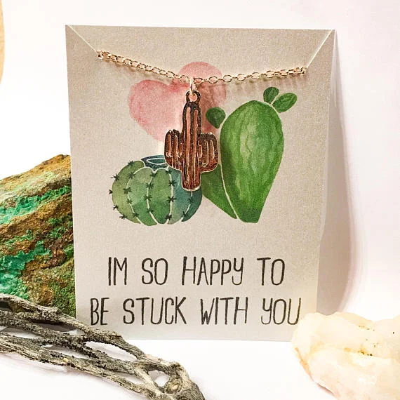 Cactus Necklace 