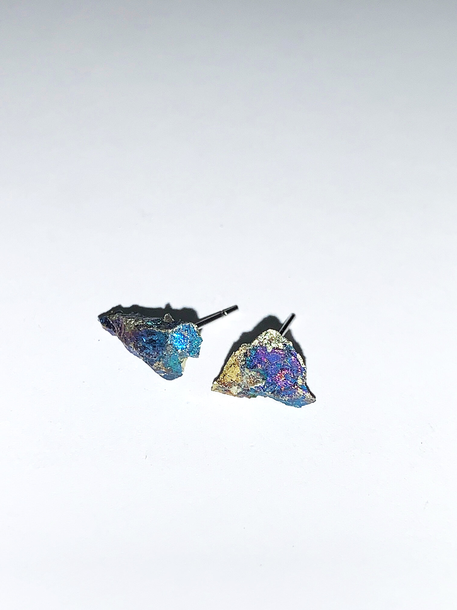 Peacock Ore Earrings