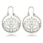 Lotus Mandala Earrings