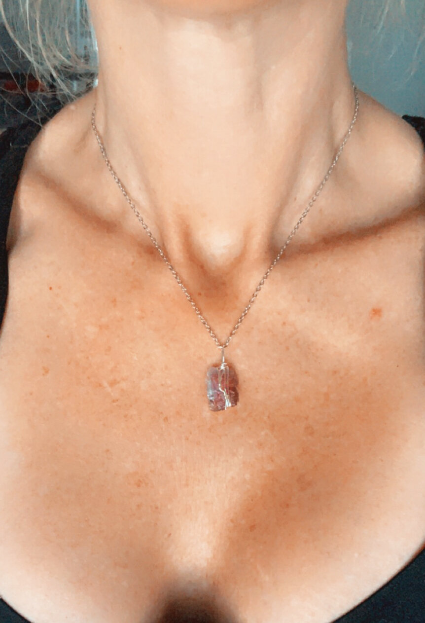  Dainty Amethyst Necklace