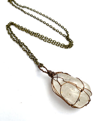 Peacock Ore Genuine Healing Stone Necklace - Joshua Tree Gemstones handmade  necklace - Handmade Reiki Gemstone Necklace - — Joshua Tree Rock & Lotus