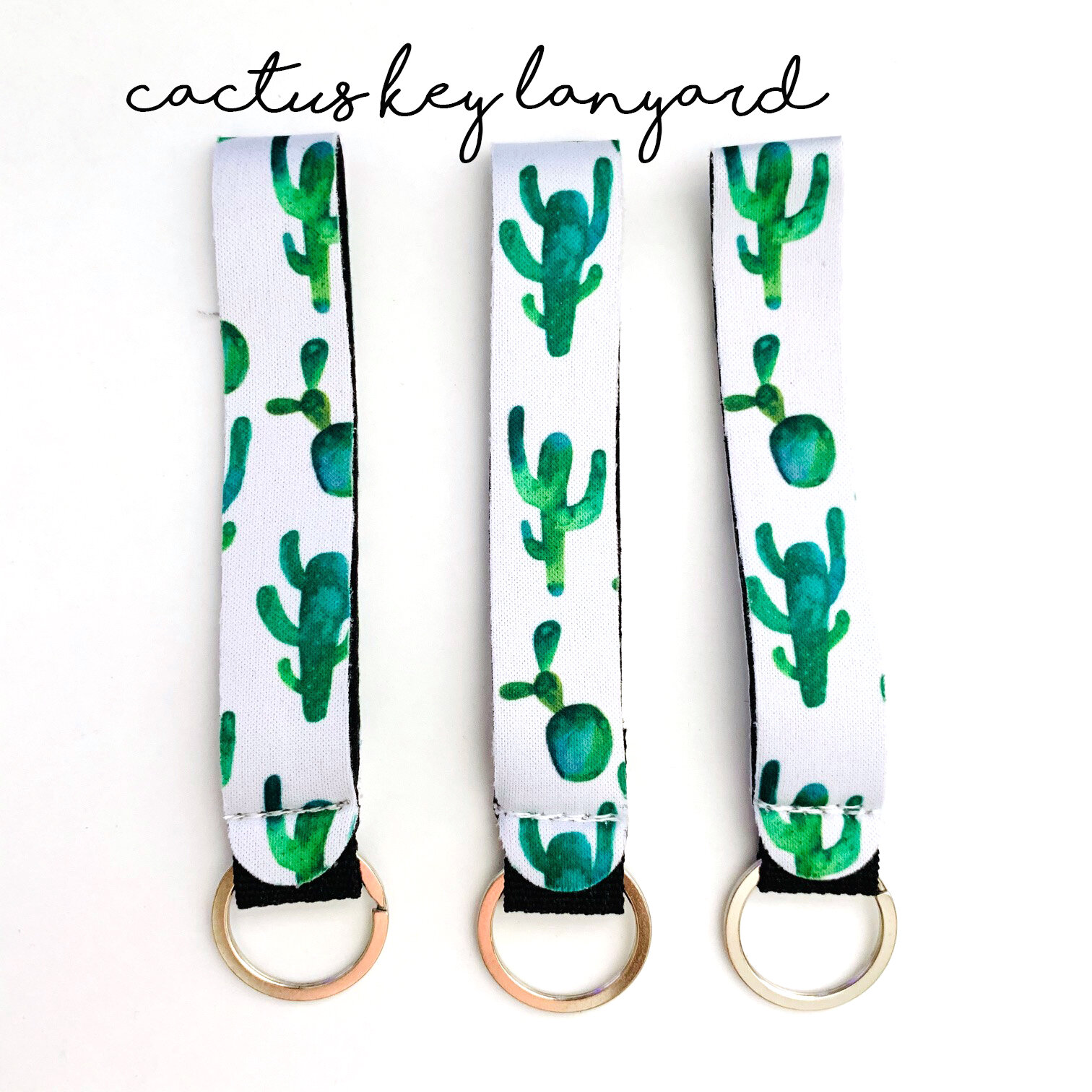 Cactus Key Chain Lanyard