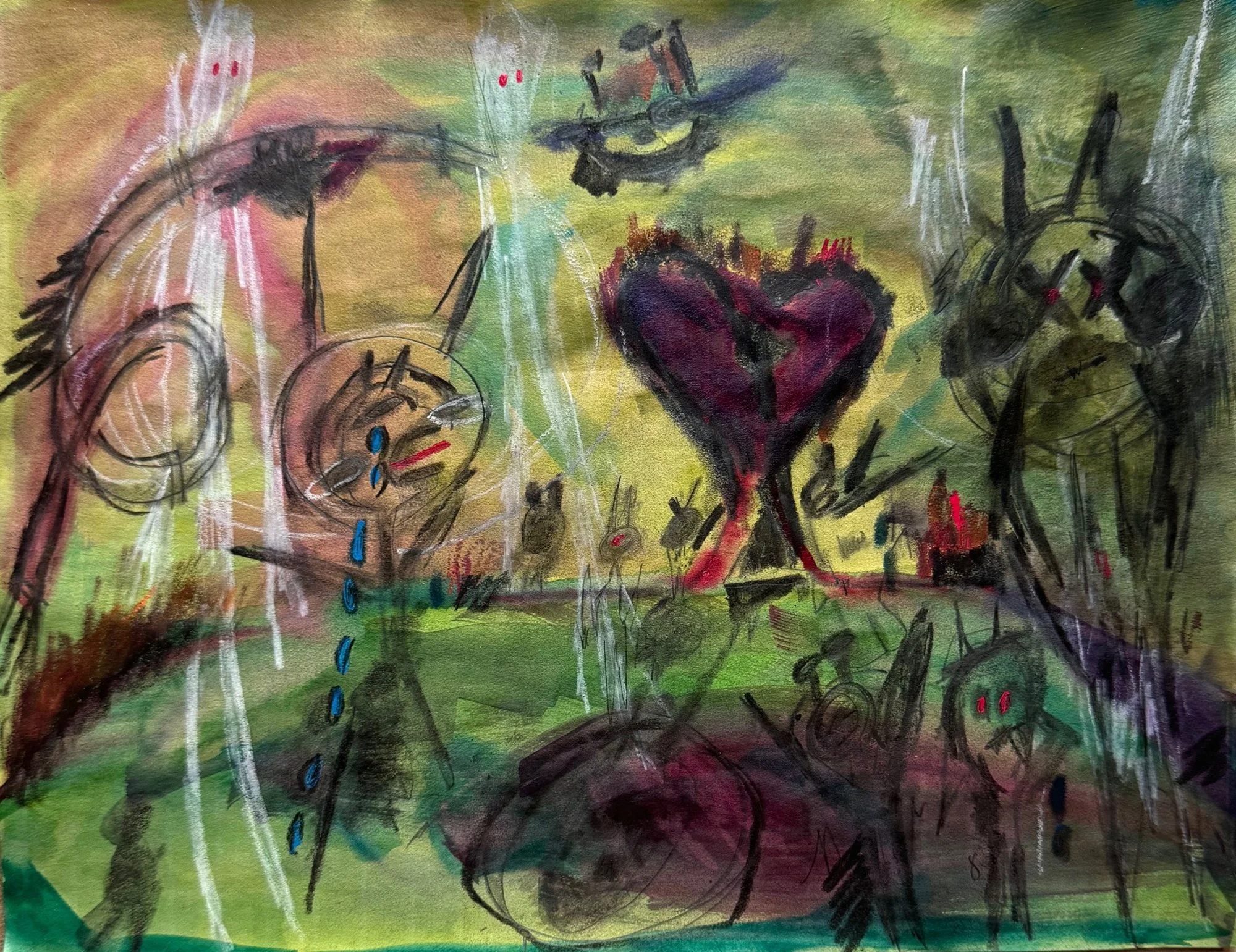 Autonomy No 2- Painting by Charity Huether