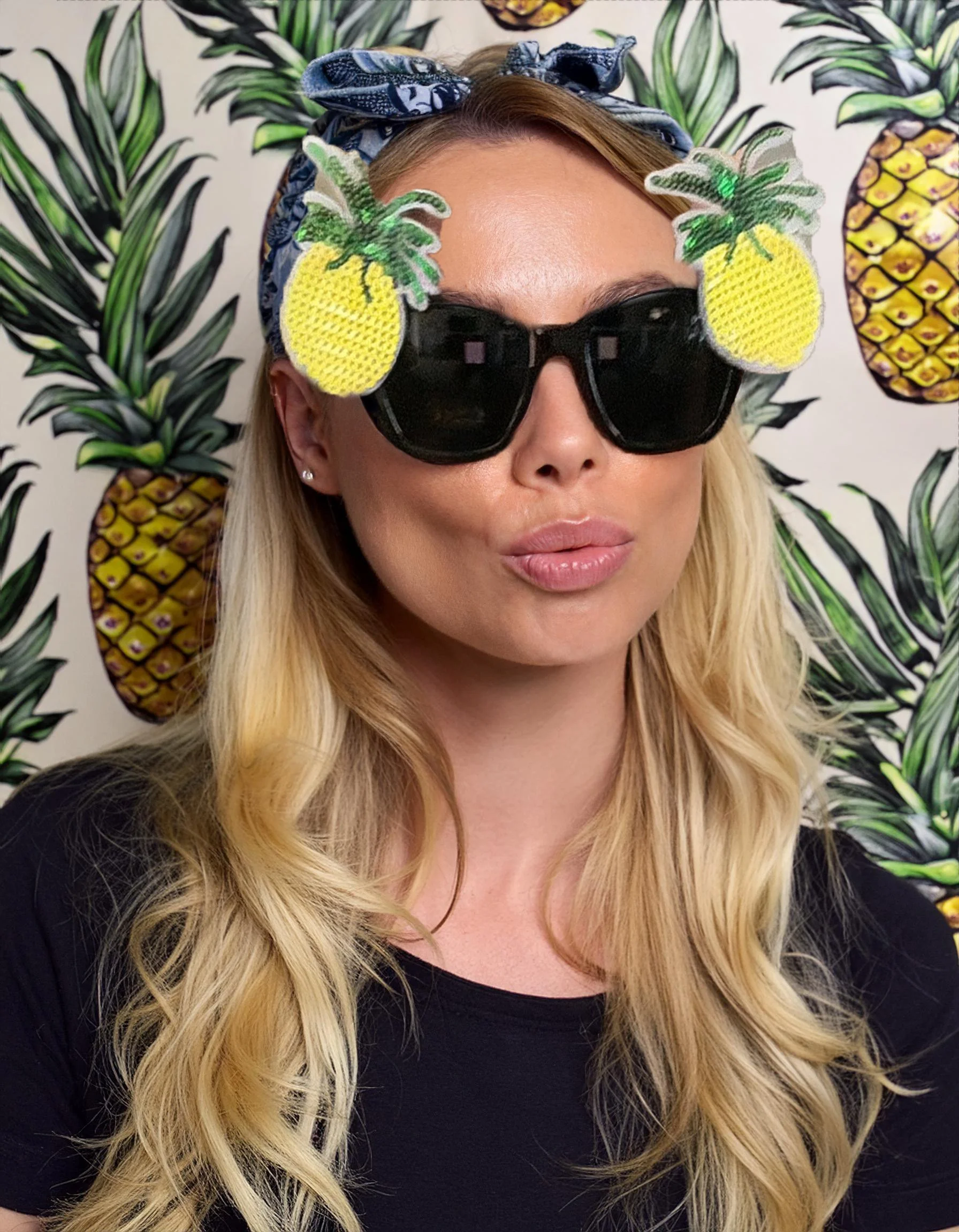 Firefly girl wearing glasses in a 80s pineapple backdrop 55185ggg.jpg