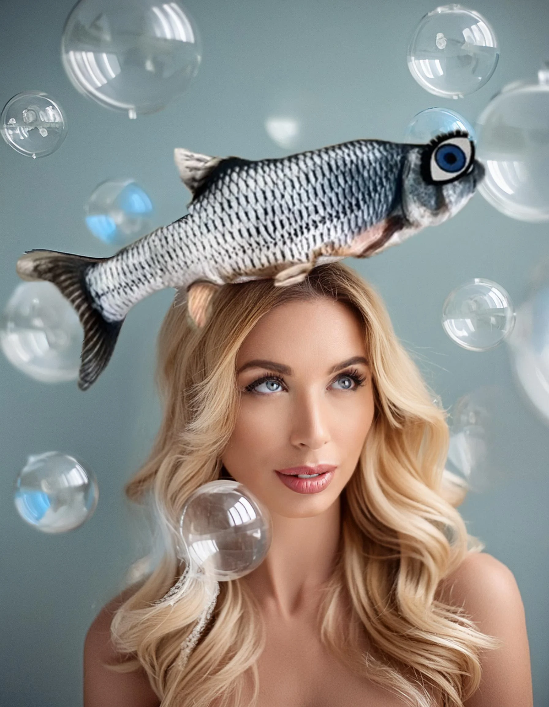 Firefly beautiful woman bubble backdrop 20679.jpg