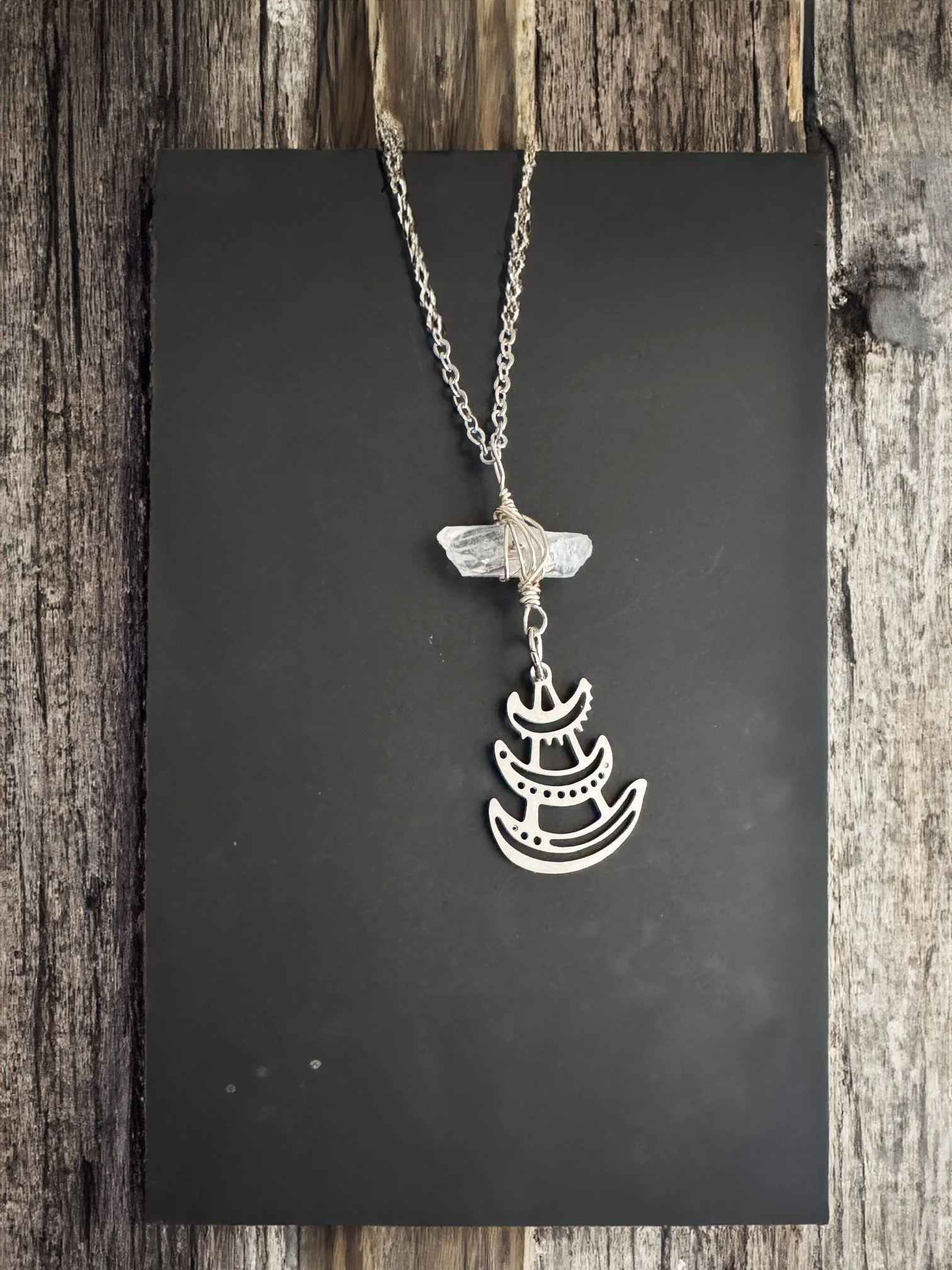 Crystal Joshua Tree Necklace Keepsake