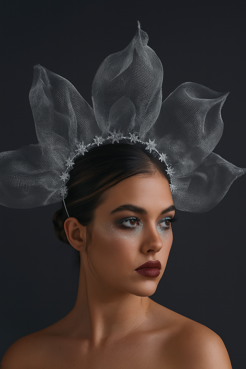 Silver Lotus Crown