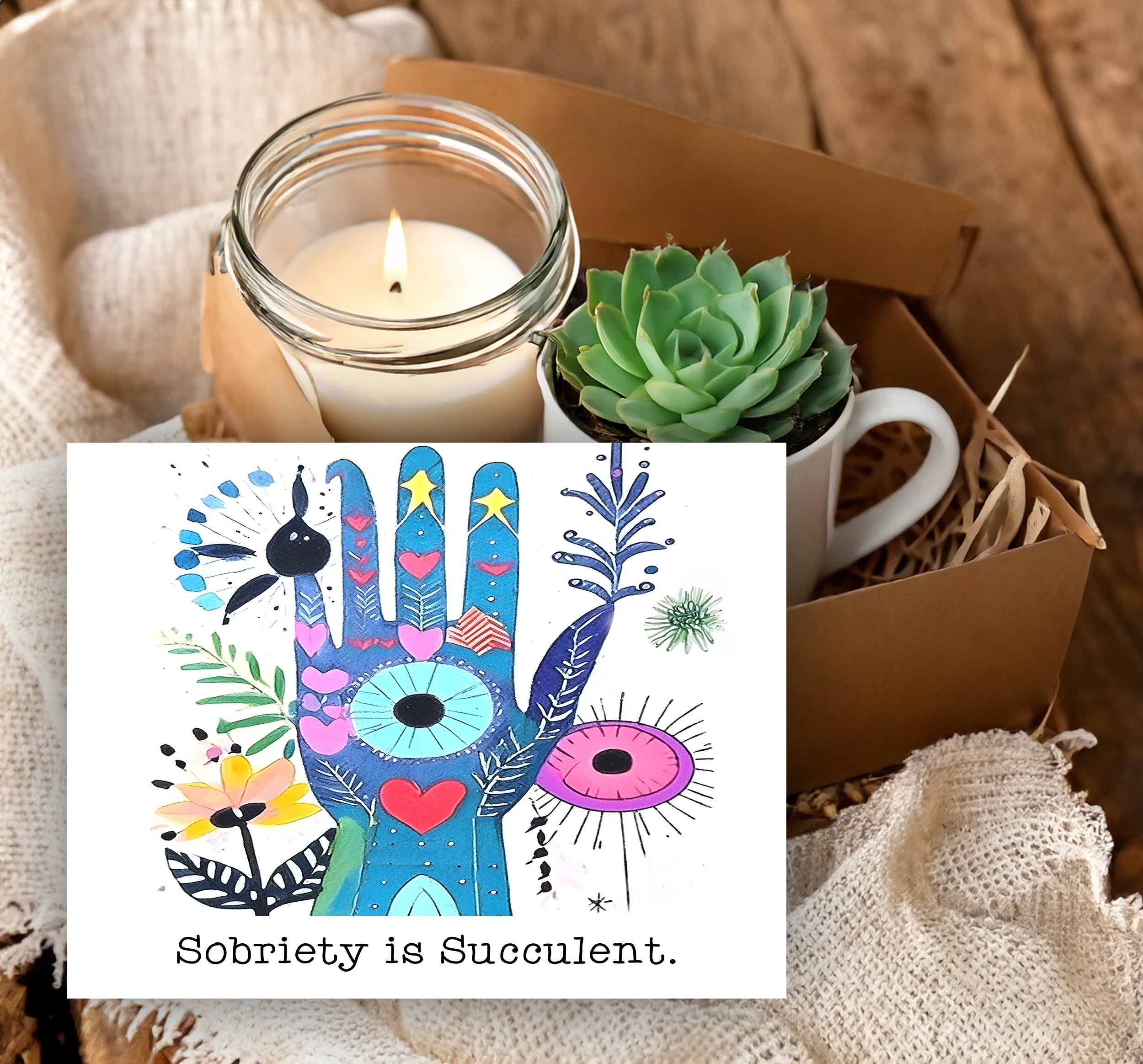 Sobriety is Succulent - Gift Box Set