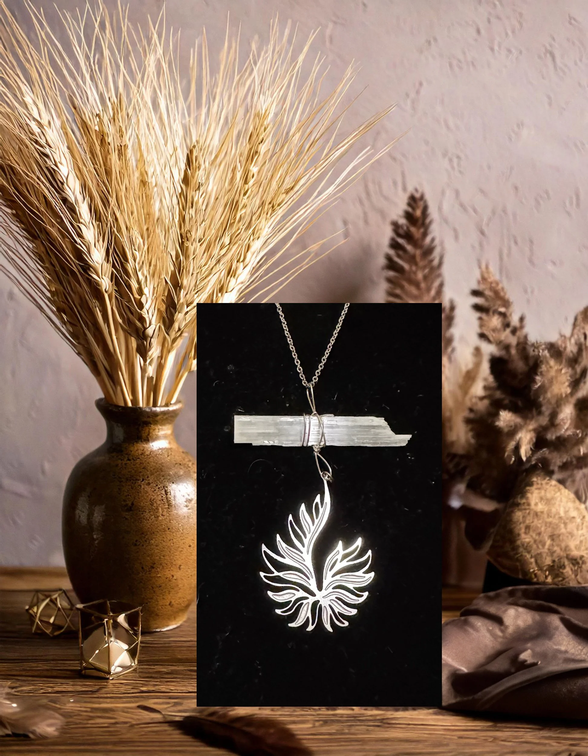 Phoenix_And_Selenite_Necklace_Joshua_Tree_Rock_and_Lotus_2.jpg