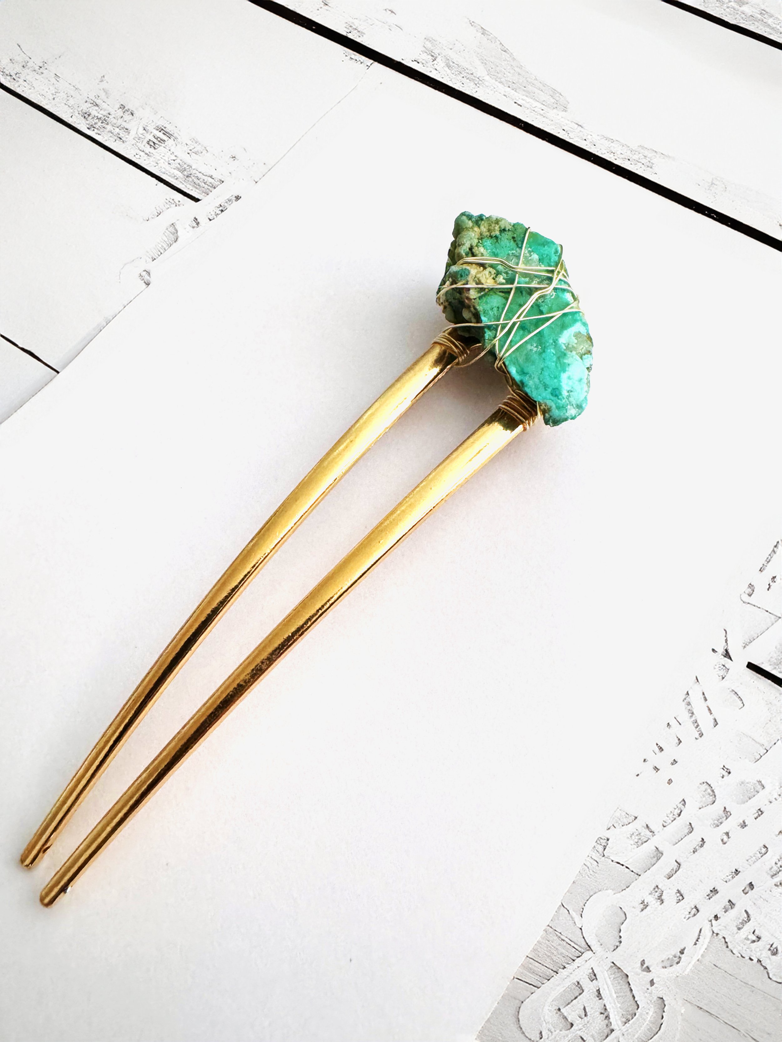 Turquoise Hair Pin