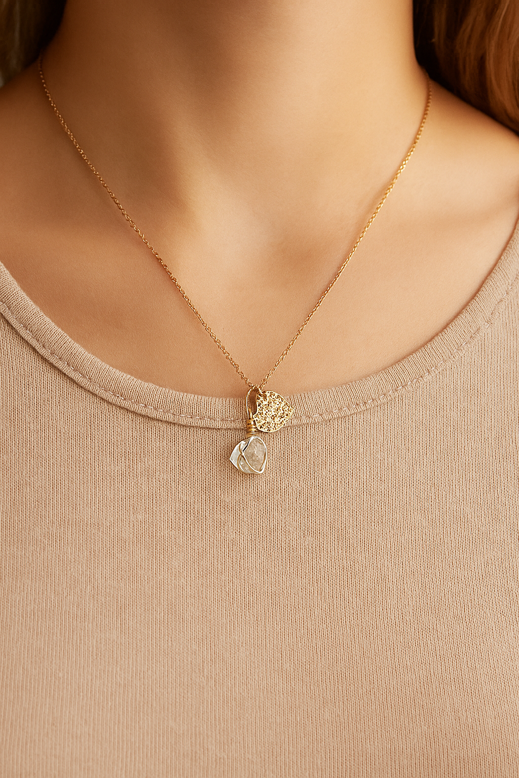 Rememberance Necklace - Joshua Tree Rock and Lotus.png