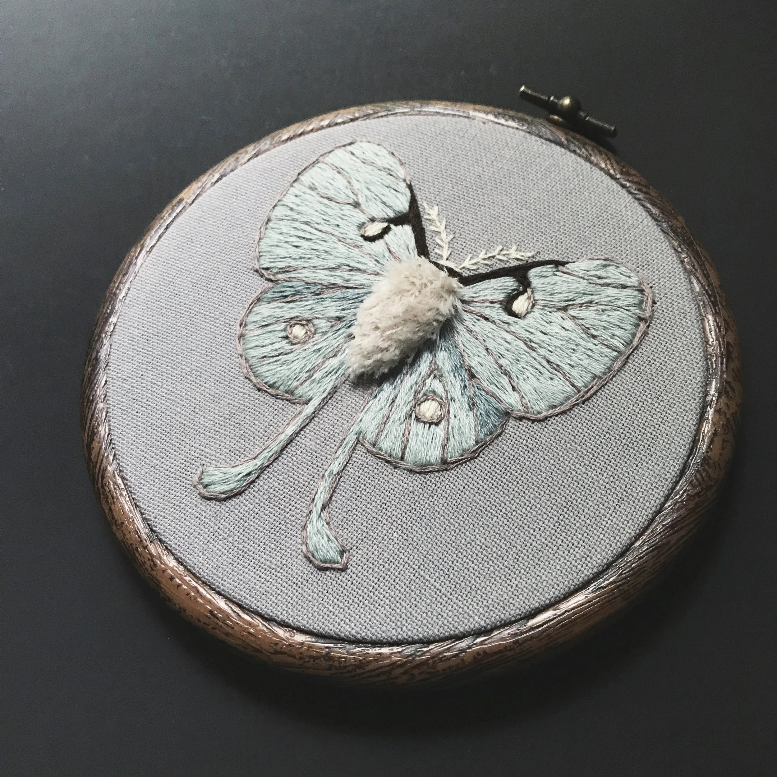 Fluffy Luna Moth