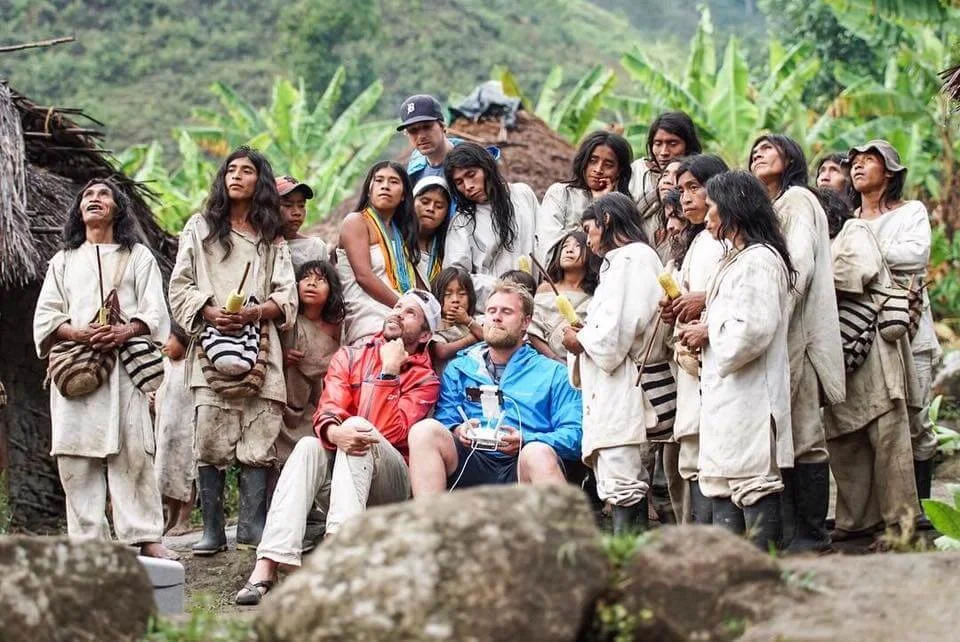 WhereNext producing for Columbia Sportswear with the Kogi Indians in the remote Santa Marta Massif. Our multi-lingual team was a key ingredient to the production's success.