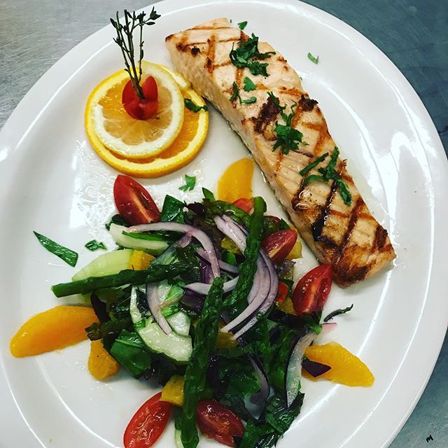 Salmon special. Only @doncesarrestaurantnyc. Mi casa es su casa