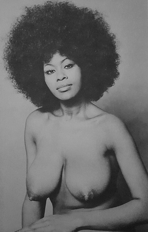 Black Nude Model With Afro â€” Retroâ€”Fucking