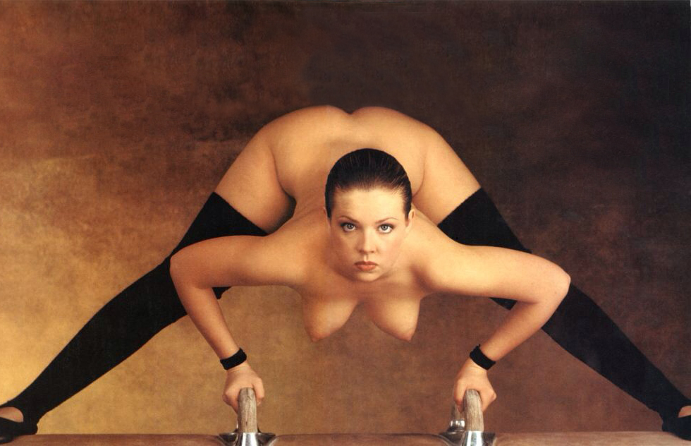 Contortion bondage.