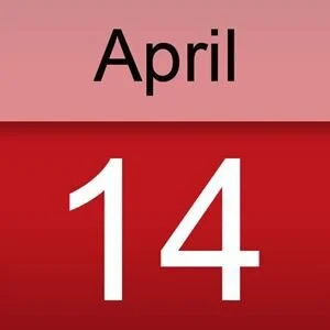 Tuesday, April 14, 2020