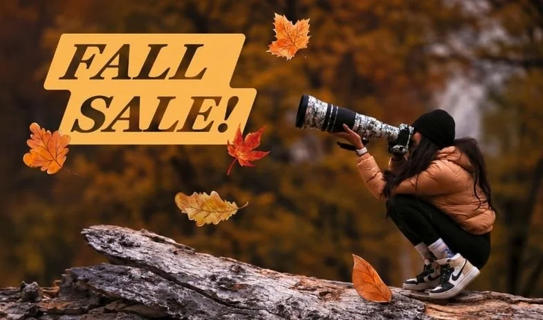 Alerting photographers about Tidy Books Fall Sale
