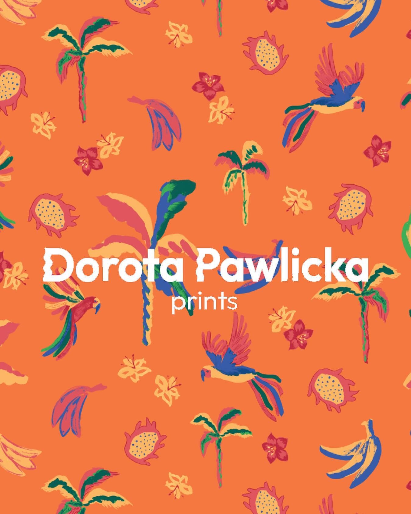 Another energetic tropical print designed for SS24 🍑

#ss24prints #textileprintdesign #surfaceprintdesigner #tropicalprint #gouacheprint