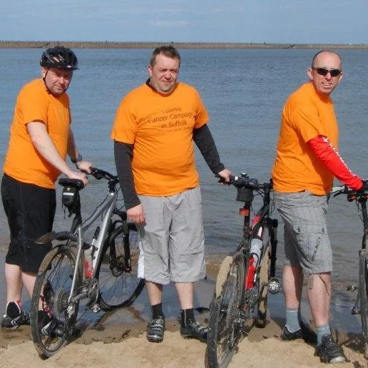 G E Aviation bike ride across Suffolk