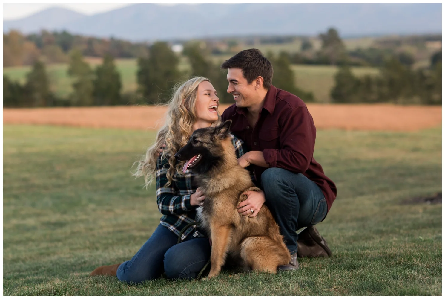Cross Keys Vineyards Engagement Pictures
