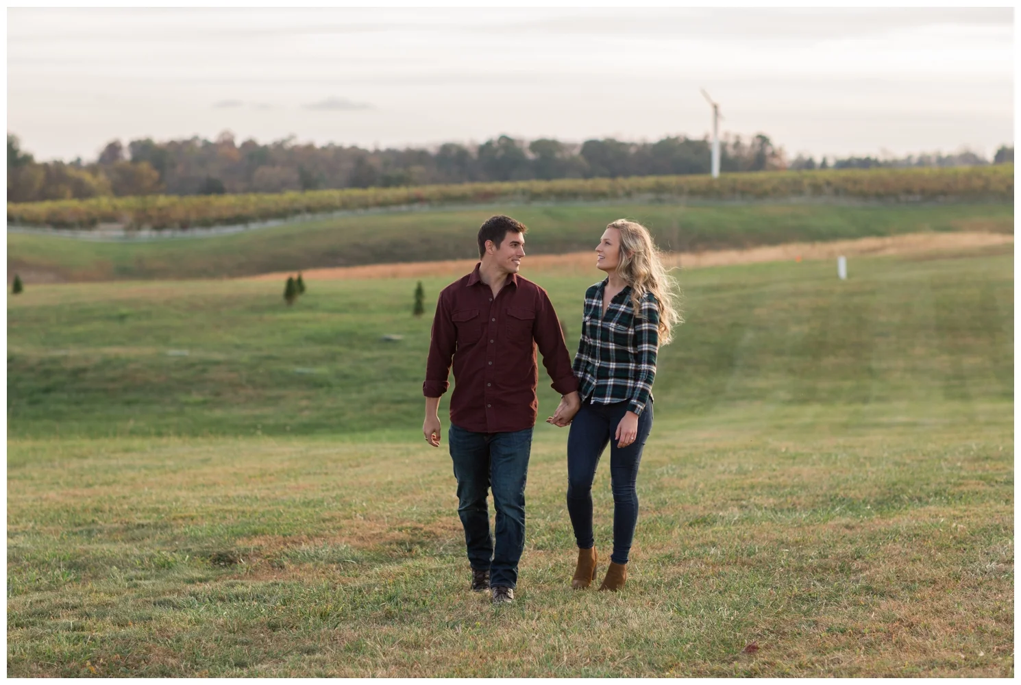 Cross Keys Vineyards Engagement Pictures