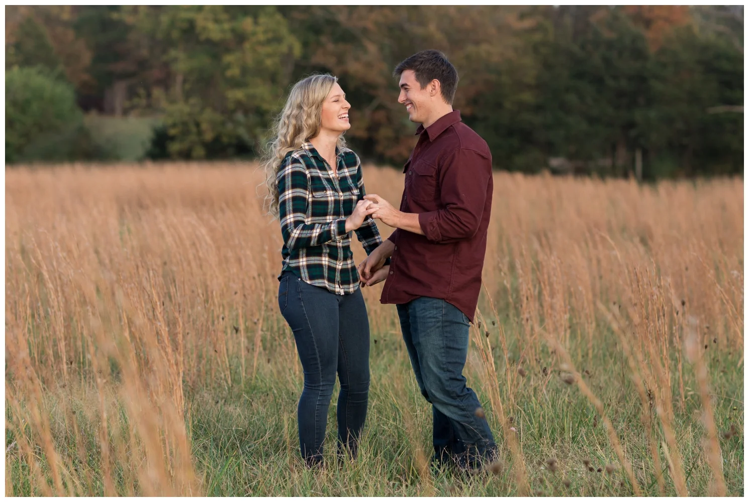 Cross Keys Vineyards Engagement Pictures