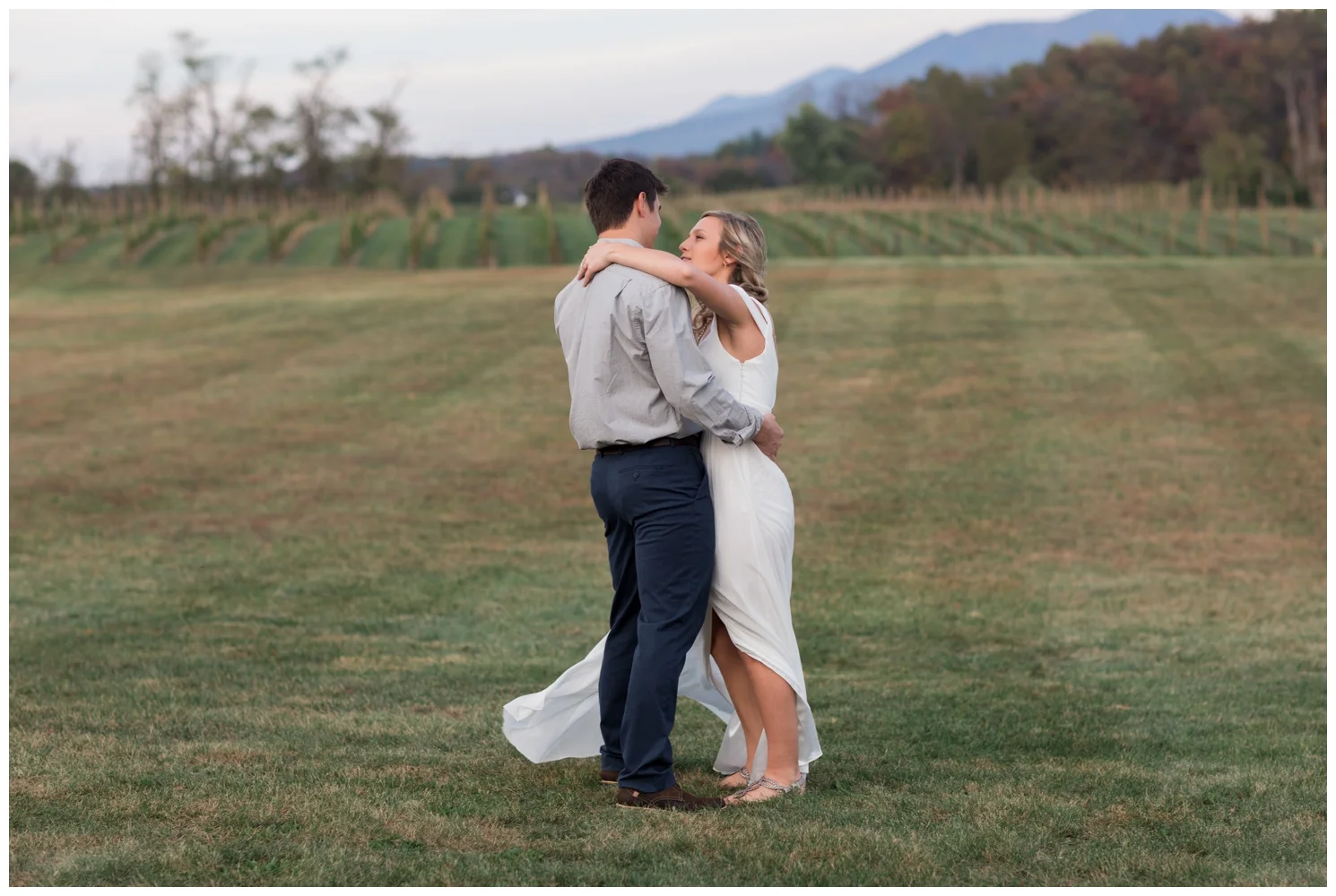 Cross Keys Vineyards Engagement Pictures