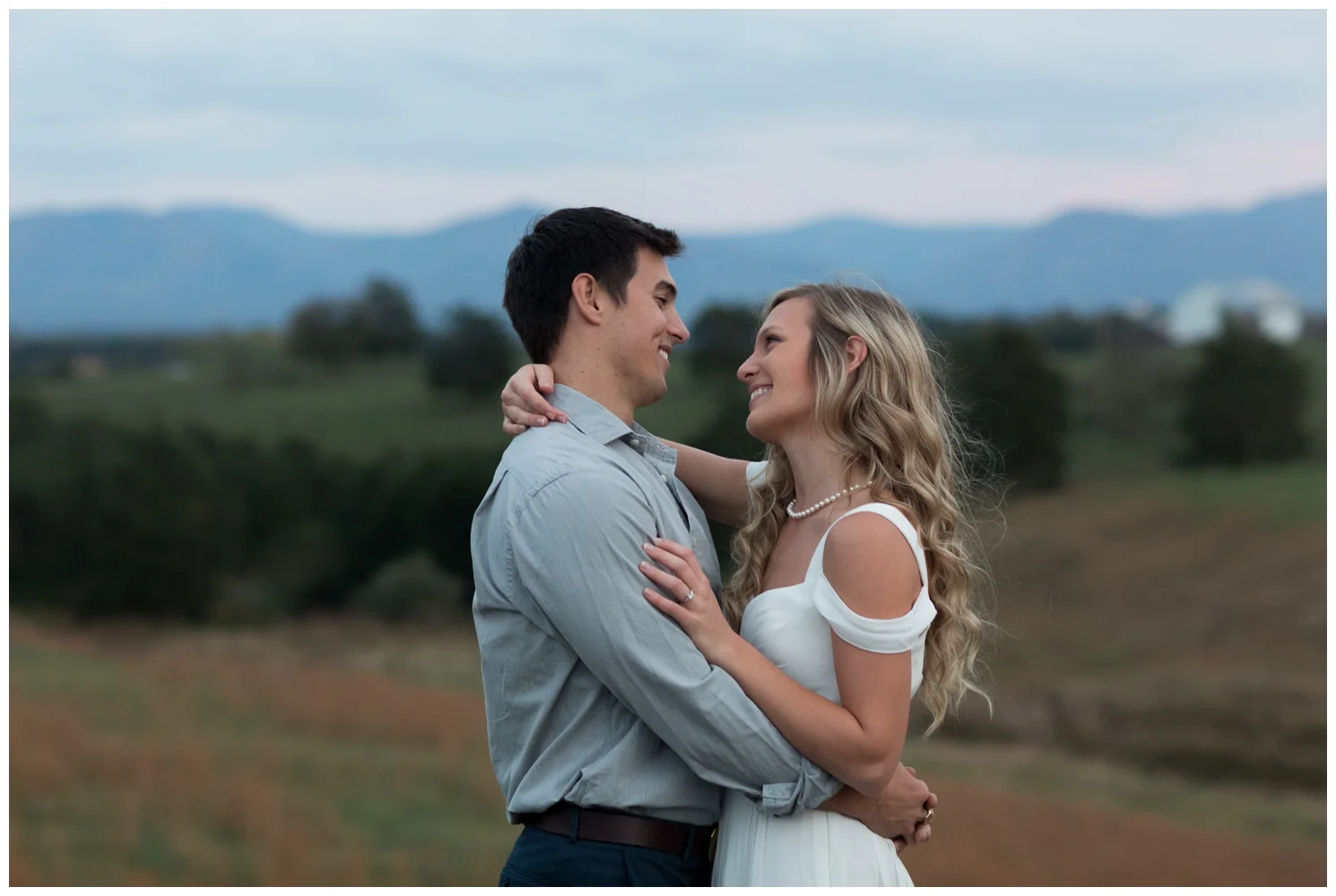 Cross Keys Vineyards Engagement Pictures