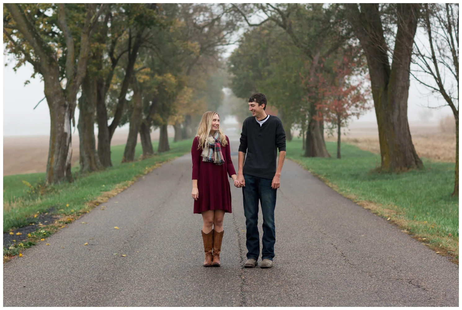 Meems Bottom Covered Bridge Engagement Session in New Market, VA