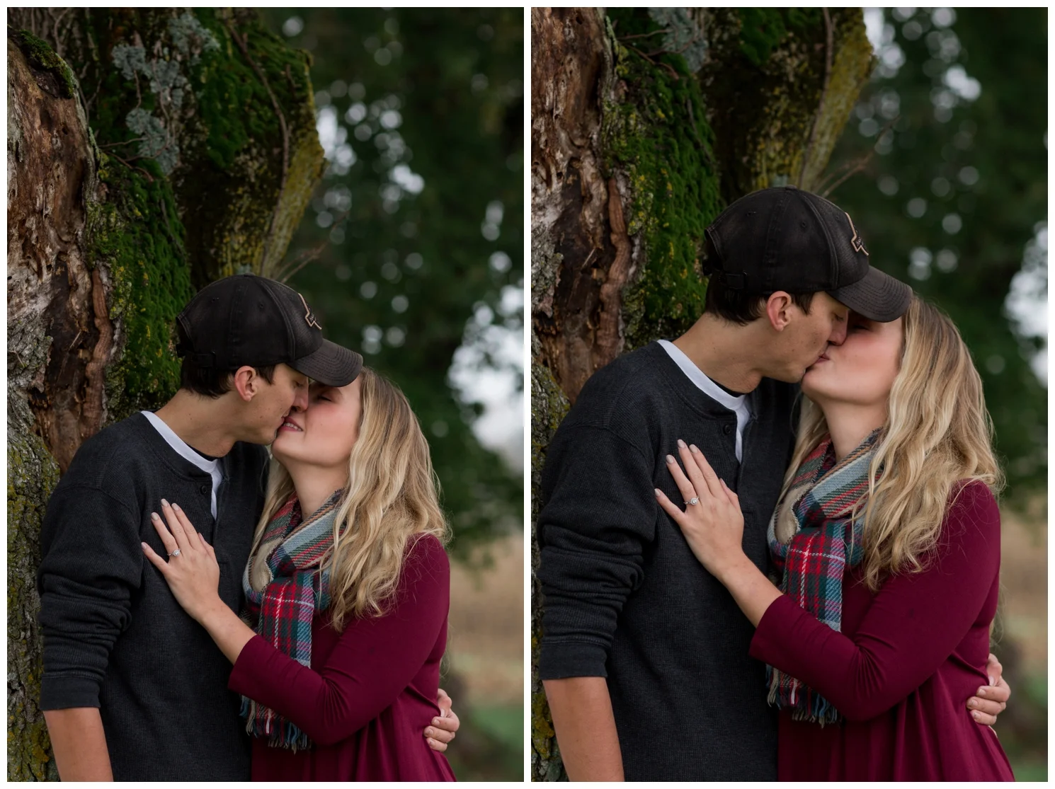 Meems Bottom Covered Bridge Engagement Session in New Market, VA