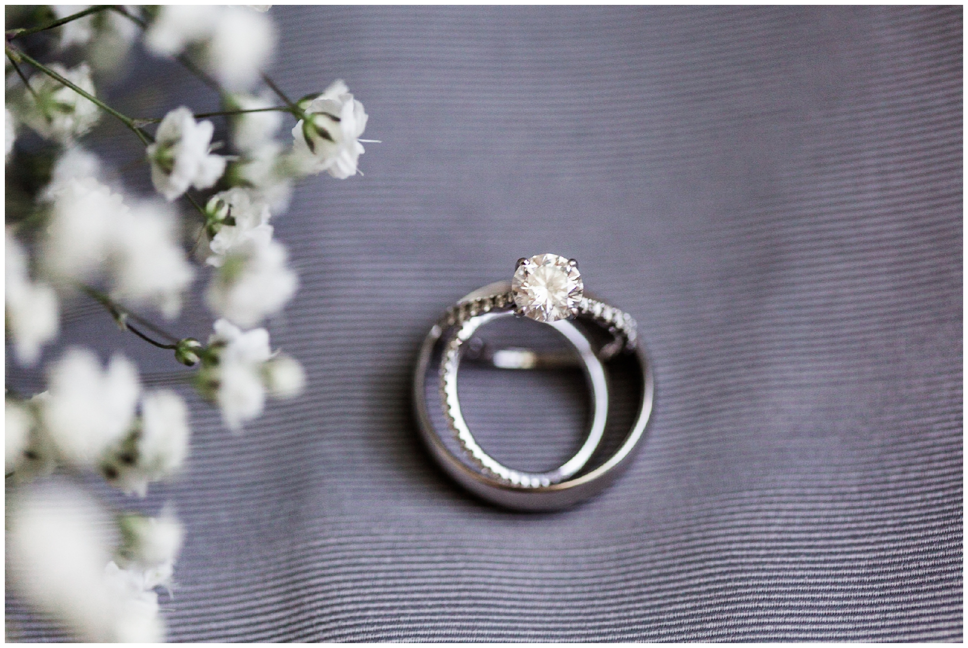 200-person Highland County Virginia mountaintop wedding in spring with large bridal party