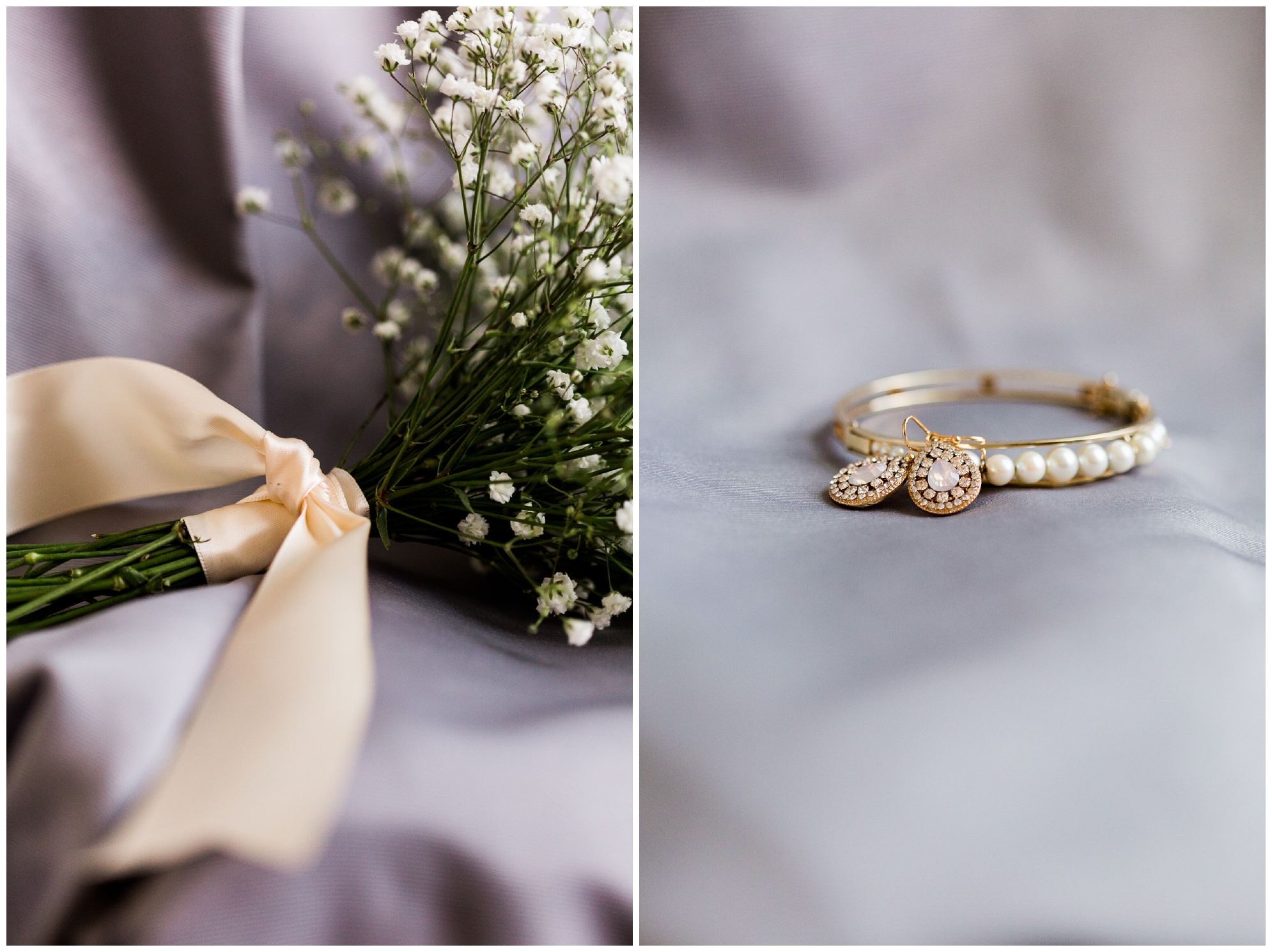 200-person Highland County Virginia mountaintop wedding in spring with large bridal party