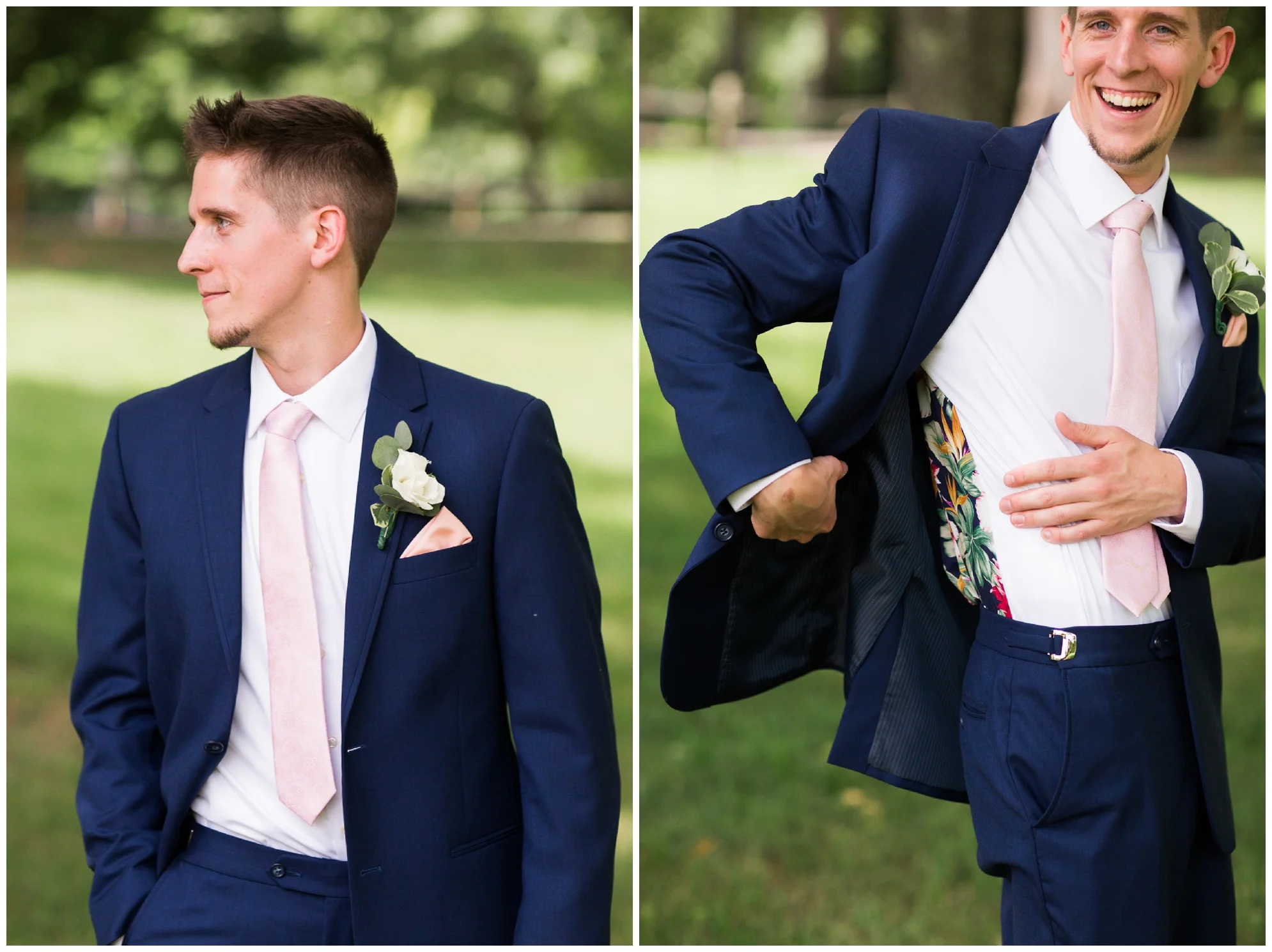 Gorgeous summer wedding at the stunning, waterside Jefferson Patterson Park featuring an outdoor ceremony, a dog guest of honor and sunset photos on the beach!