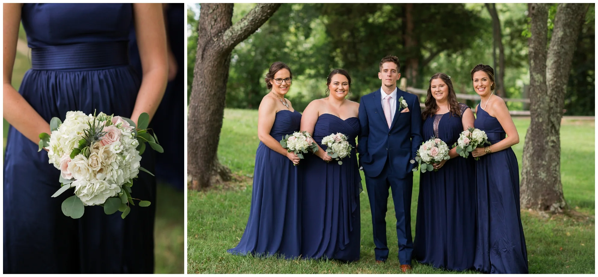 Gorgeous summer wedding at the stunning, waterside Jefferson Patterson Park featuring an outdoor ceremony, a dog guest of honor and sunset photos on the beach!