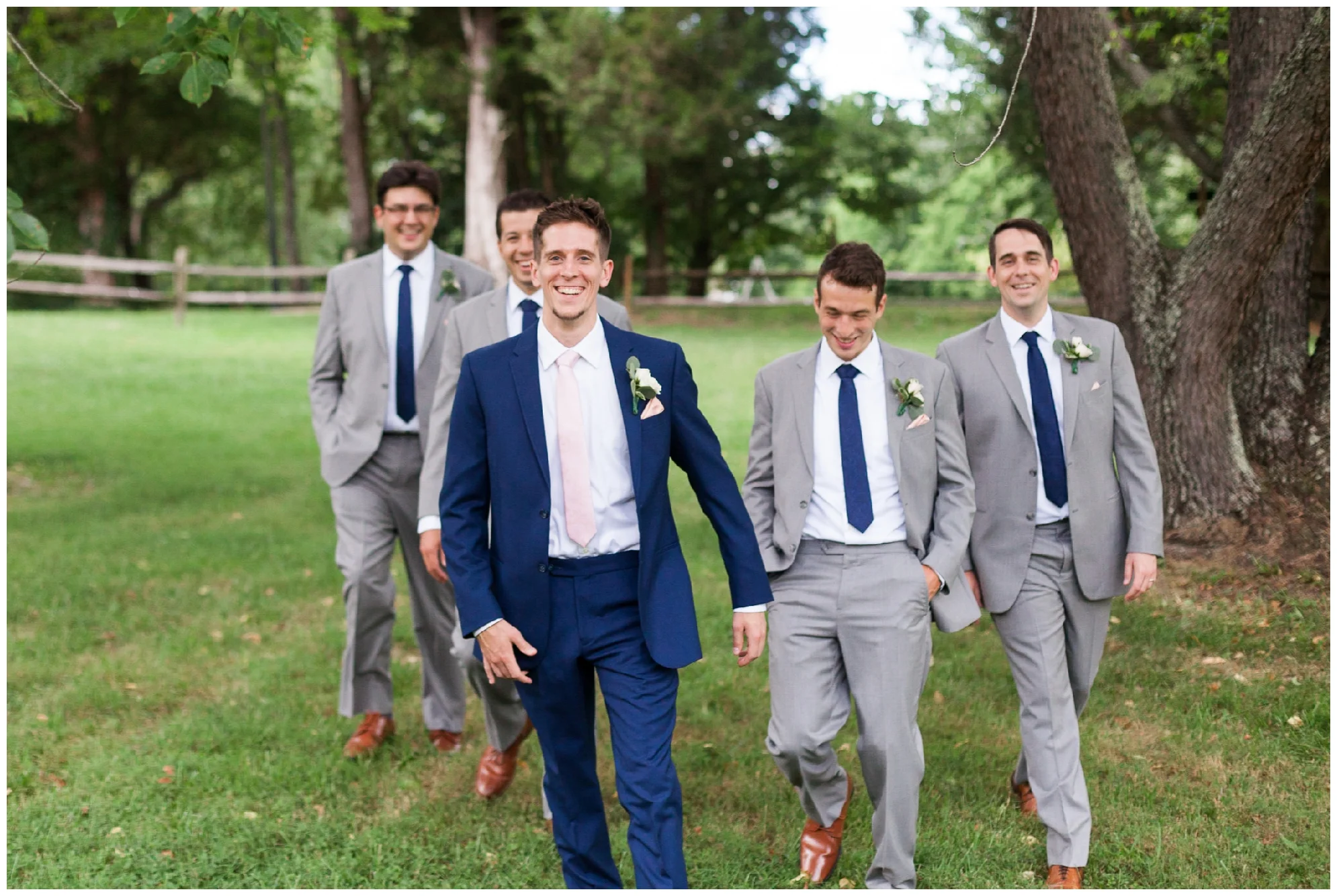 Gorgeous summer wedding at the stunning, waterside Jefferson Patterson Park featuring an outdoor ceremony, a dog guest of honor and sunset photos on the beach!
