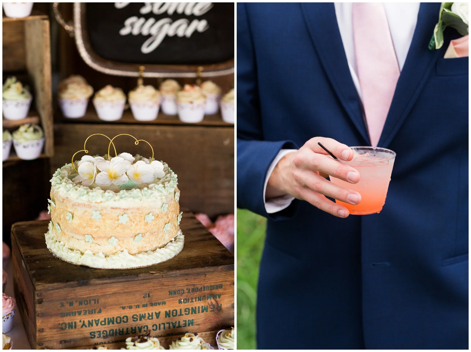 Gorgeous summer wedding at the stunning, waterside Jefferson Patterson Park featuring an outdoor ceremony, a dog guest of honor and sunset photos on the beach!
