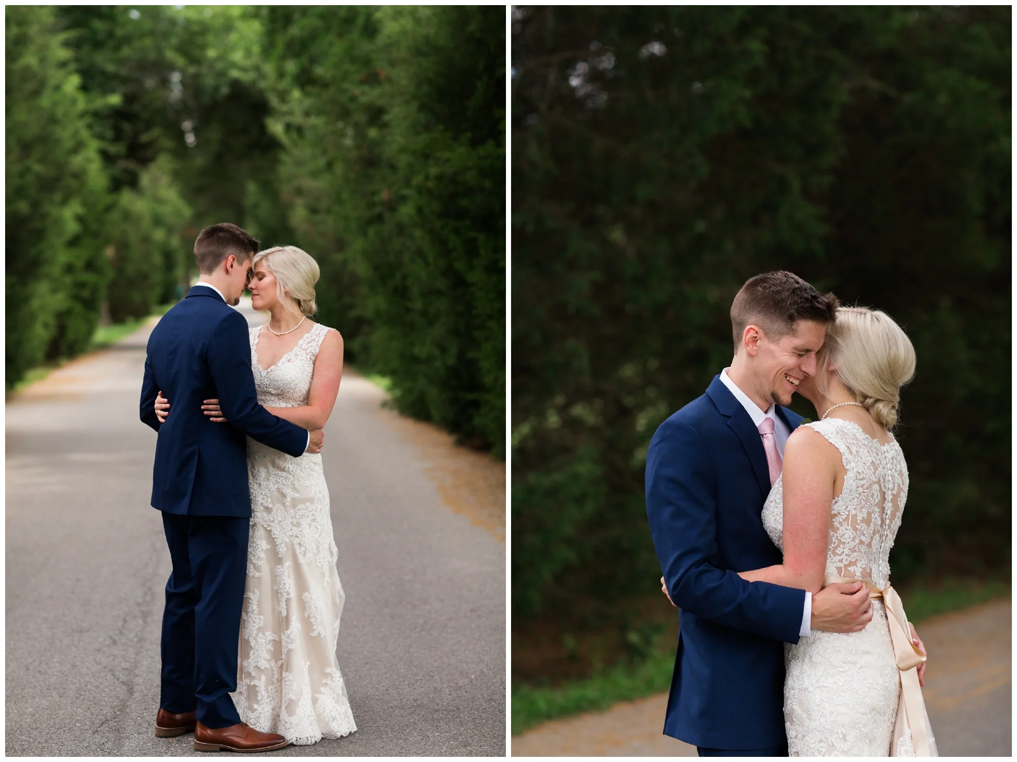 Gorgeous summer wedding at the stunning, waterside Jefferson Patterson Park featuring an outdoor ceremony, a dog guest of honor and sunset photos on the beach!