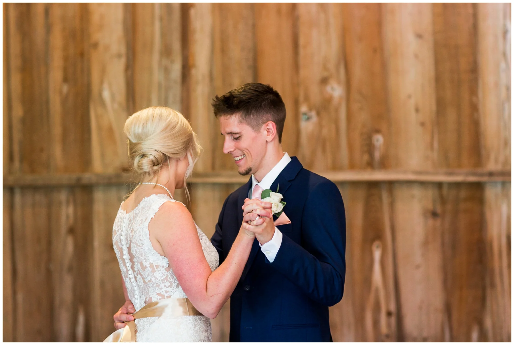 Gorgeous summer wedding at the stunning, waterside Jefferson Patterson Park featuring an outdoor ceremony, a dog guest of honor and sunset photos on the beach!