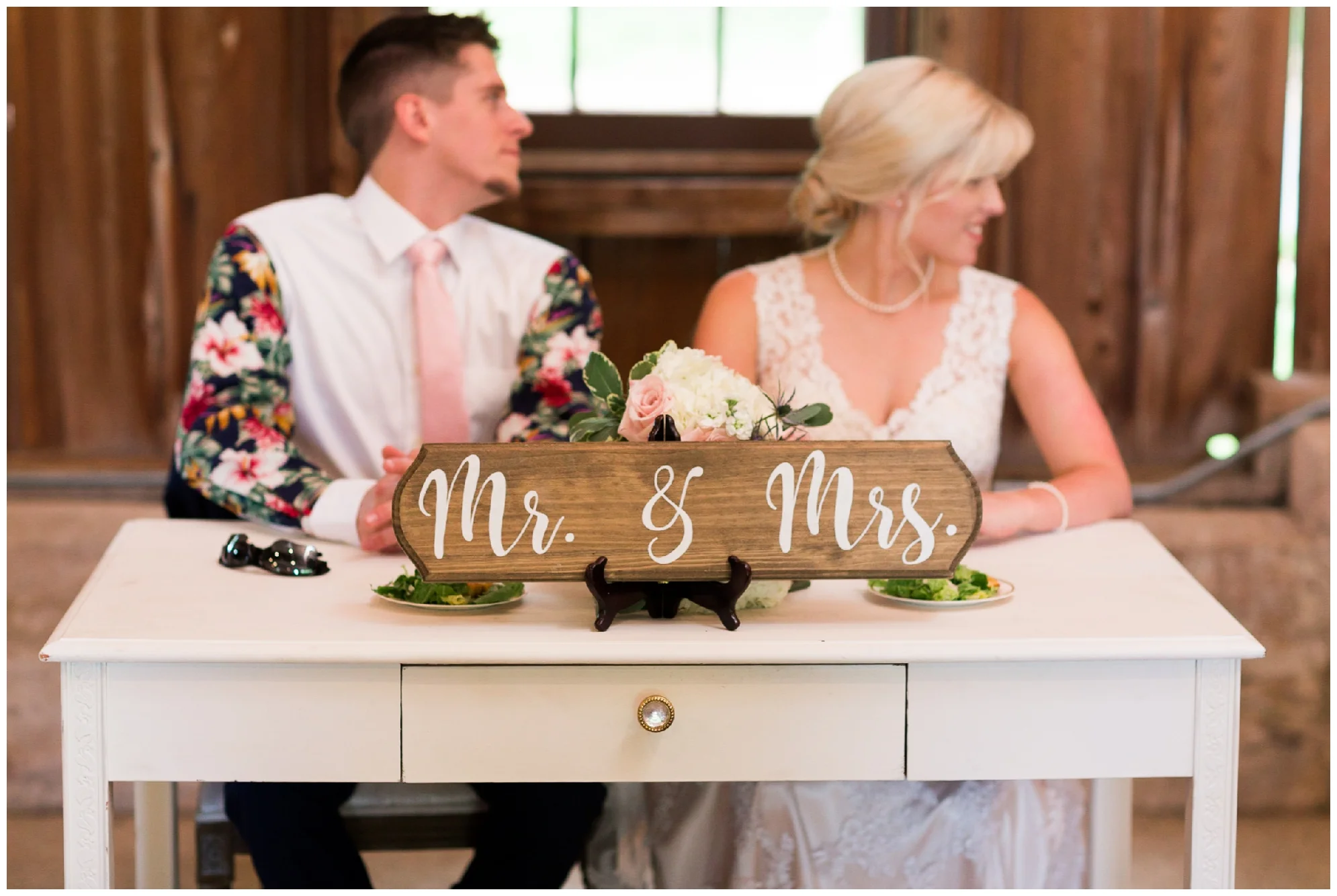 Gorgeous summer wedding at the stunning, waterside Jefferson Patterson Park featuring an outdoor ceremony, a dog guest of honor and sunset photos on the beach!