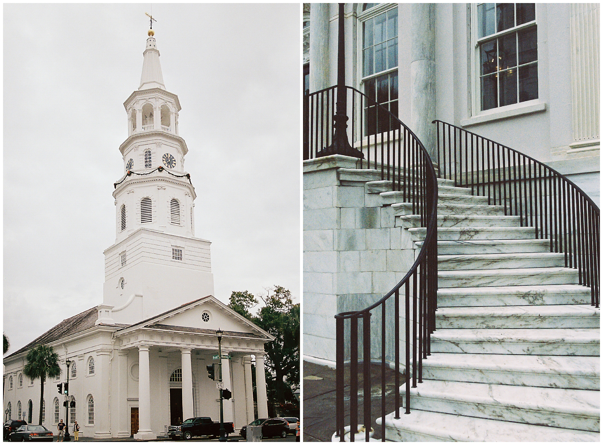 Charleston, SC on film photography from Charlottesville Virginia wedding photographer Hannah Joy Photography