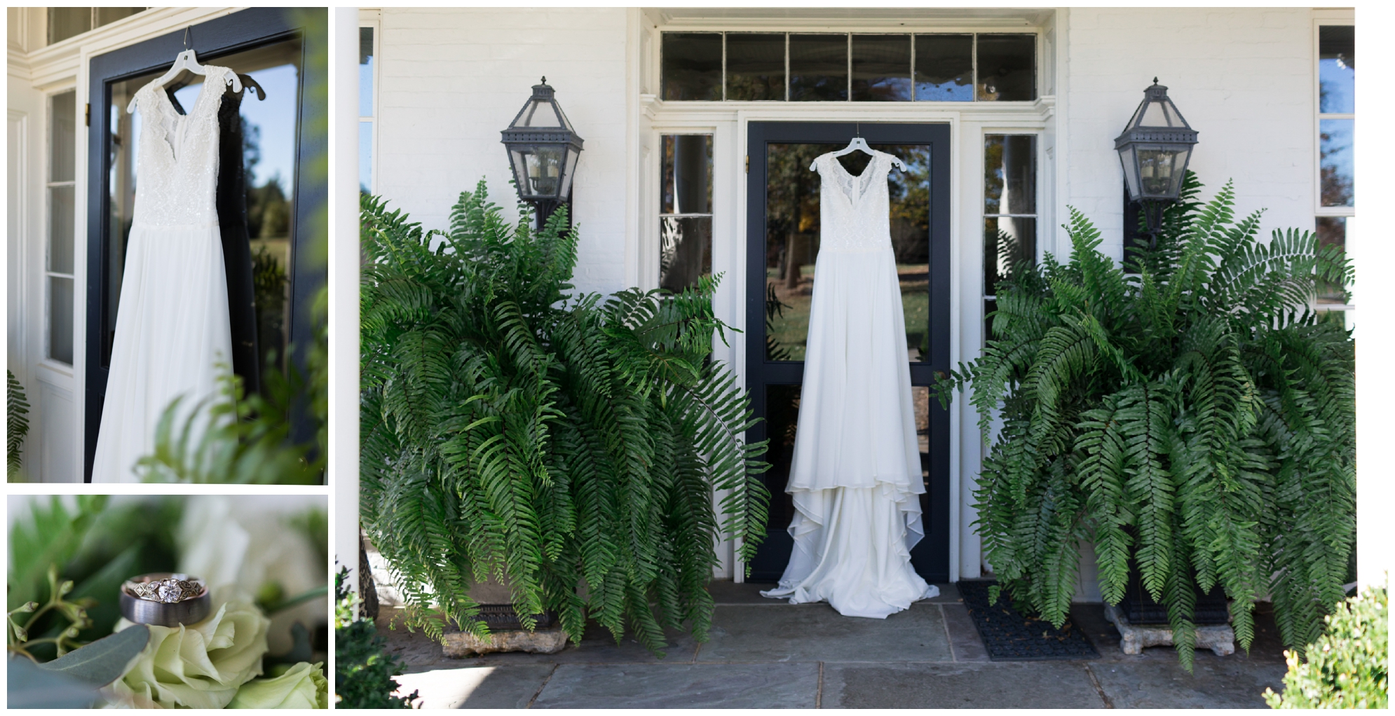 Fall wedding at Glen Ellen Farm featuring a beautiful golden and wine tones, an outdoor cocktail hour, and stunning florals