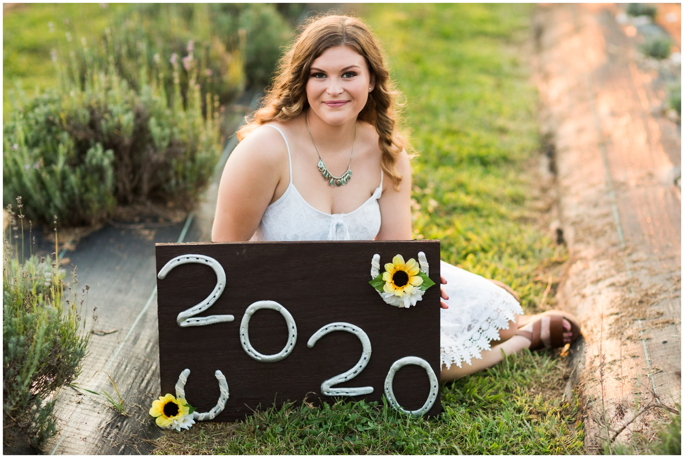 Fort Defiance High School Class of 2020 Senior Session at Tantivy Lavender Farm in Augusta County, Blue Ridge Mountains of Virginia