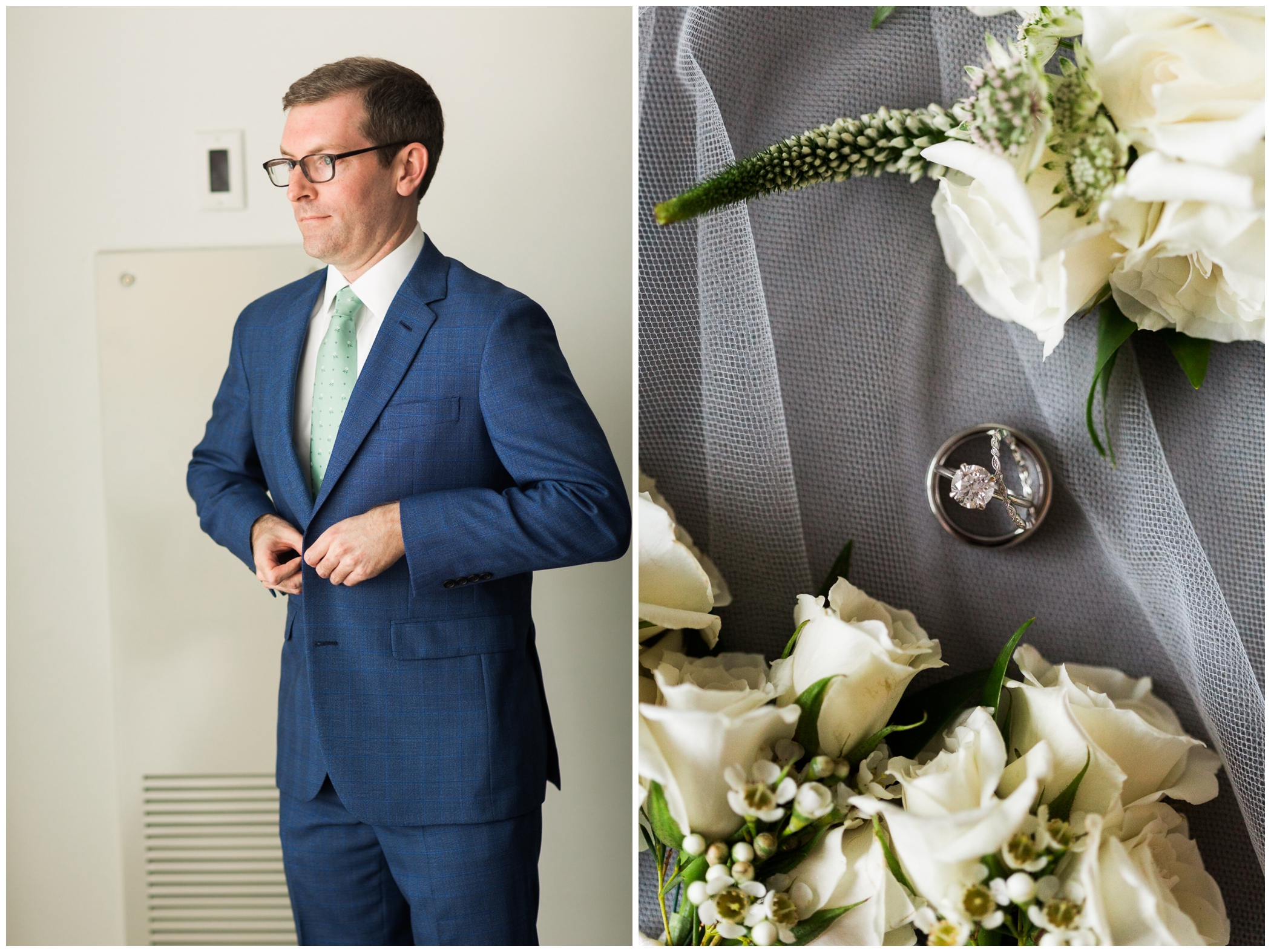 Summer Washington DC wedding at the Toolbox Pilates Art Studio and the Spanish Steps during DC Pride featuring Timber Pizza Co.